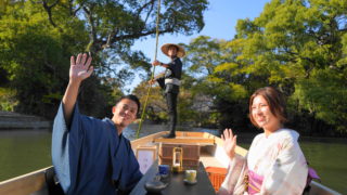 雨の日の川下り