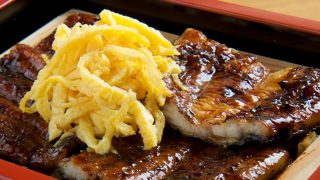 うなぎのせいろ蒸し