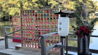 船着き場に新しい飾りが登場しました！🎄✨